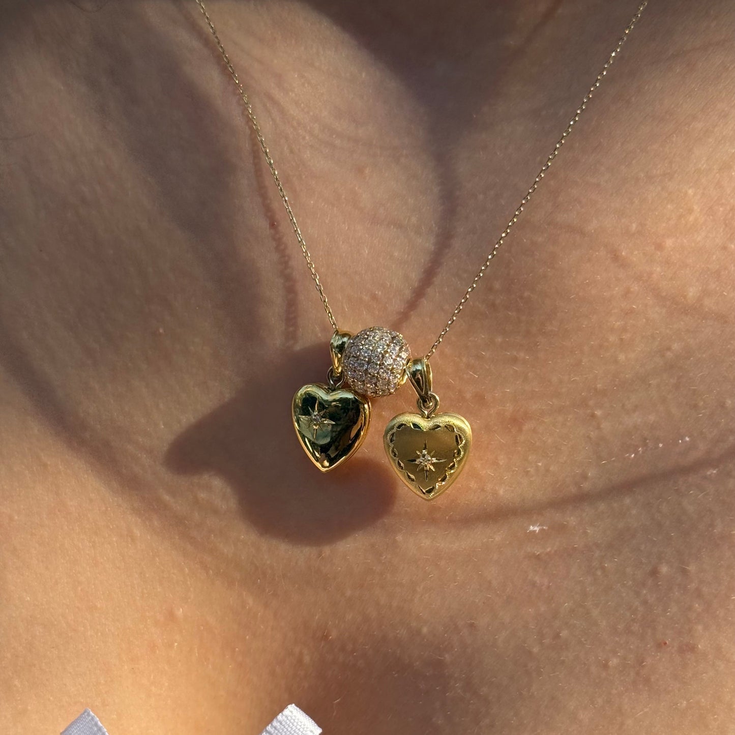 Gümüş | Starfall Heart Locket