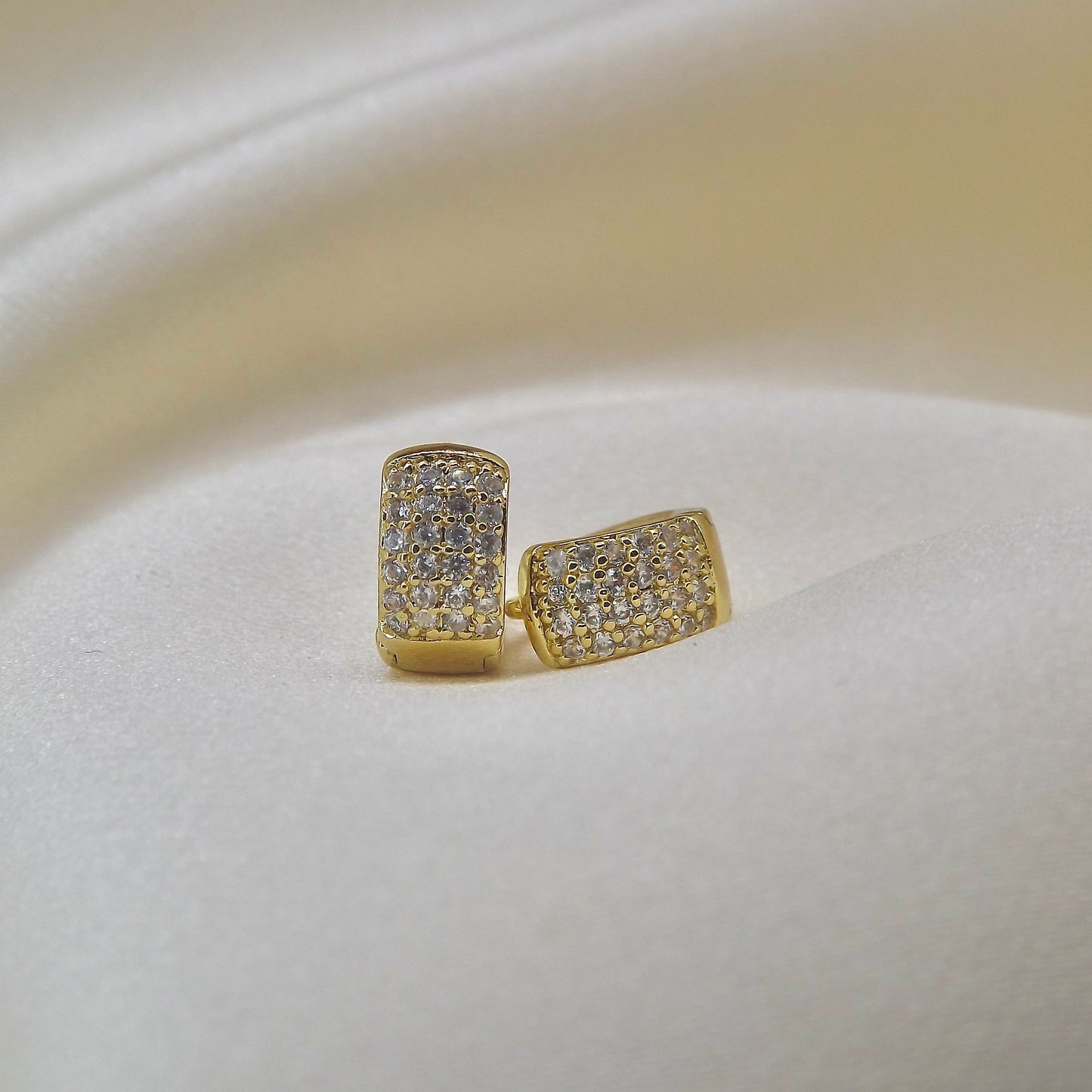 Çelik | Lumina Mini Halka Küpe