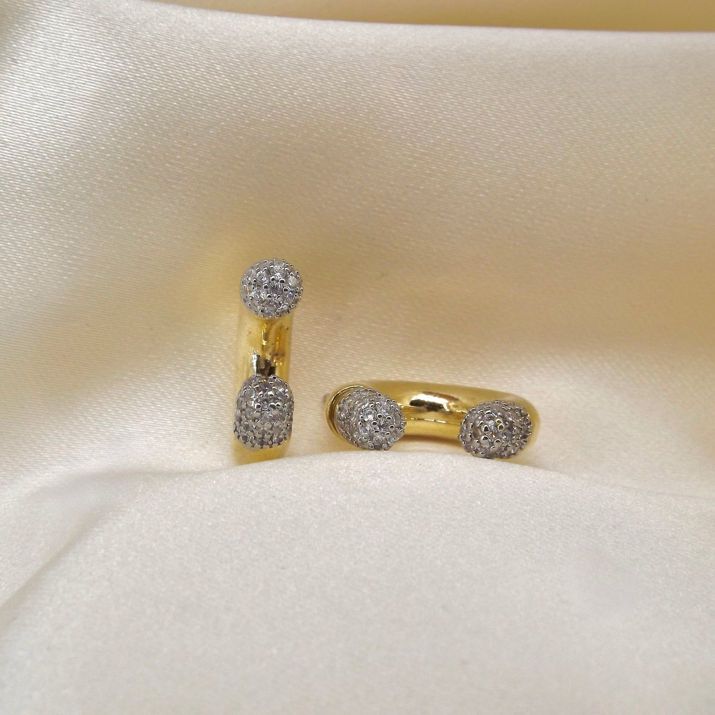 Çelik | Aura Halka Küpe