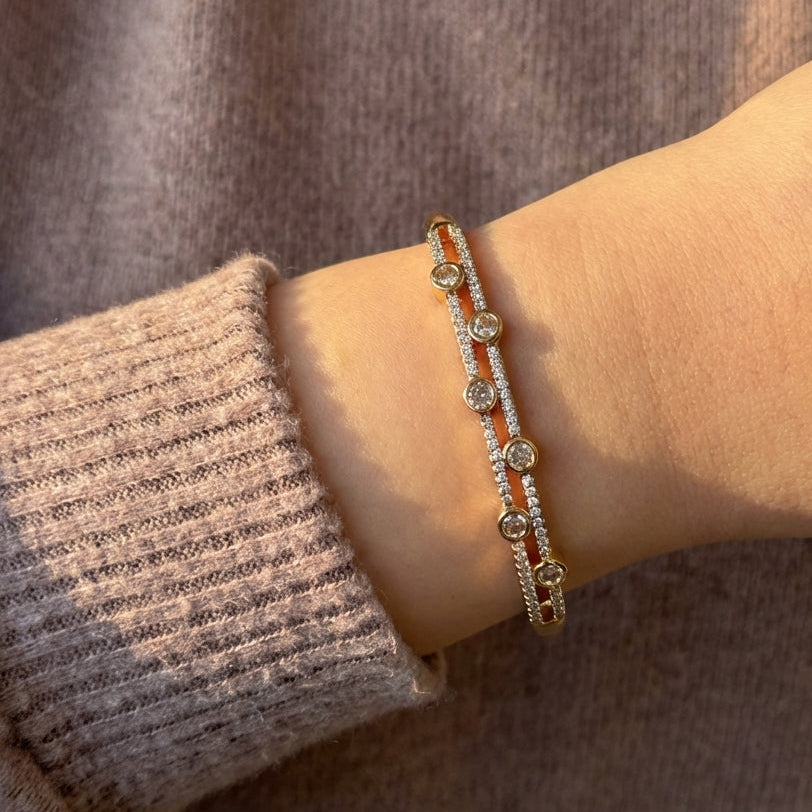 Çelik | Orbit Kelepçe Bilezik