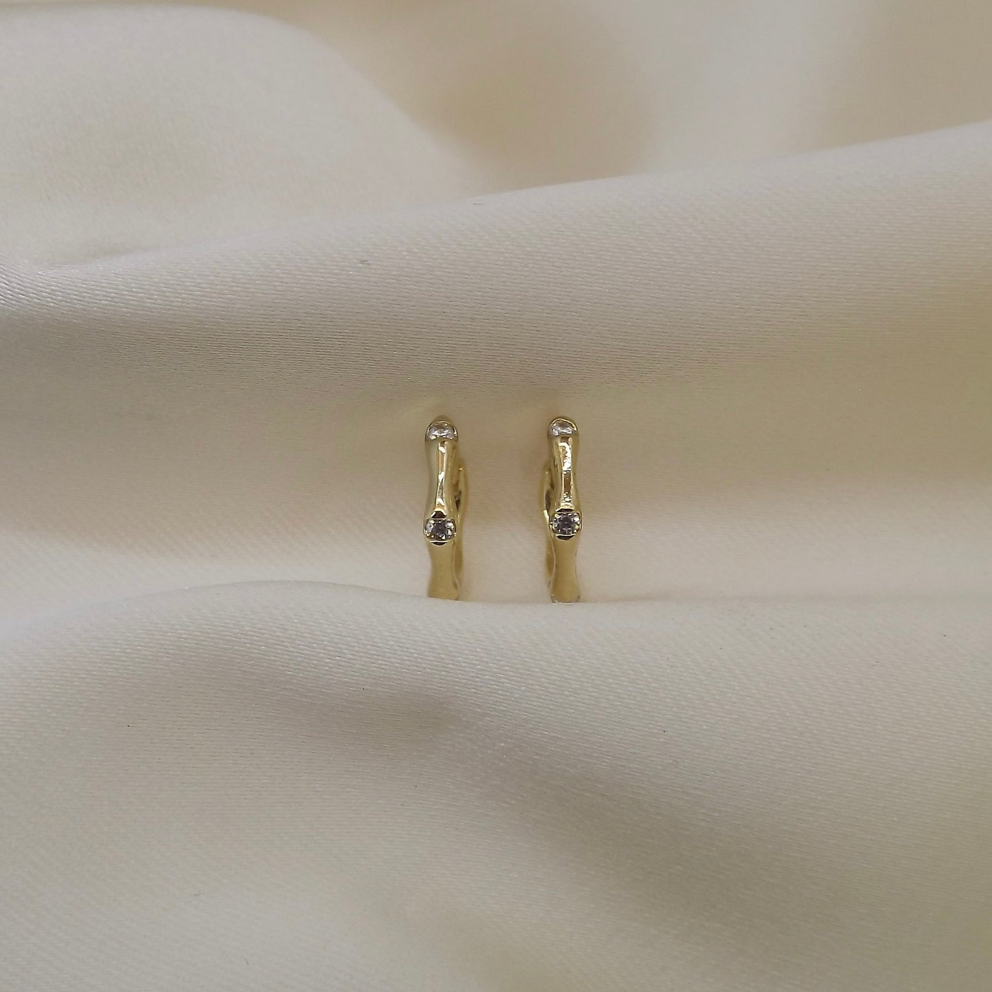 Çelik | Nodus Halka Küpe