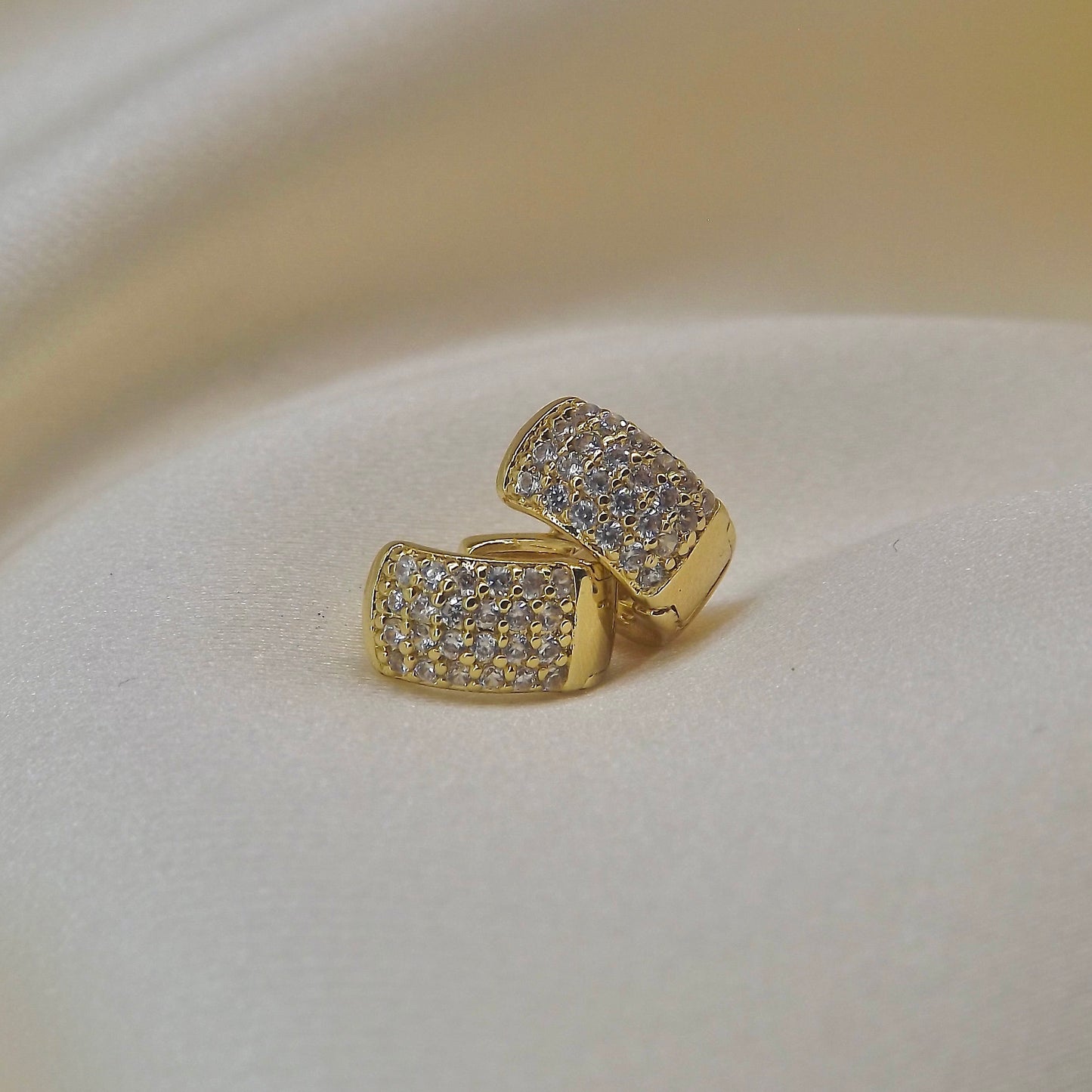 Çelik | Lumina Mini Halka Küpe