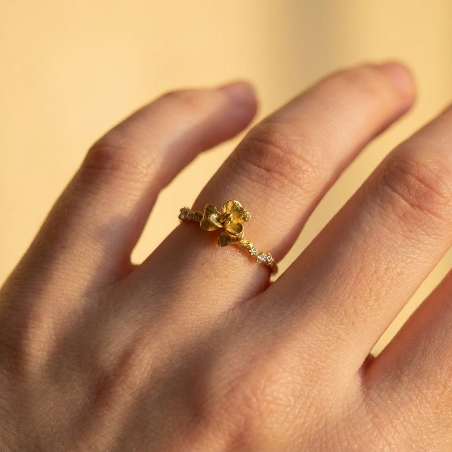 Gümüş | Rosé Yüzük