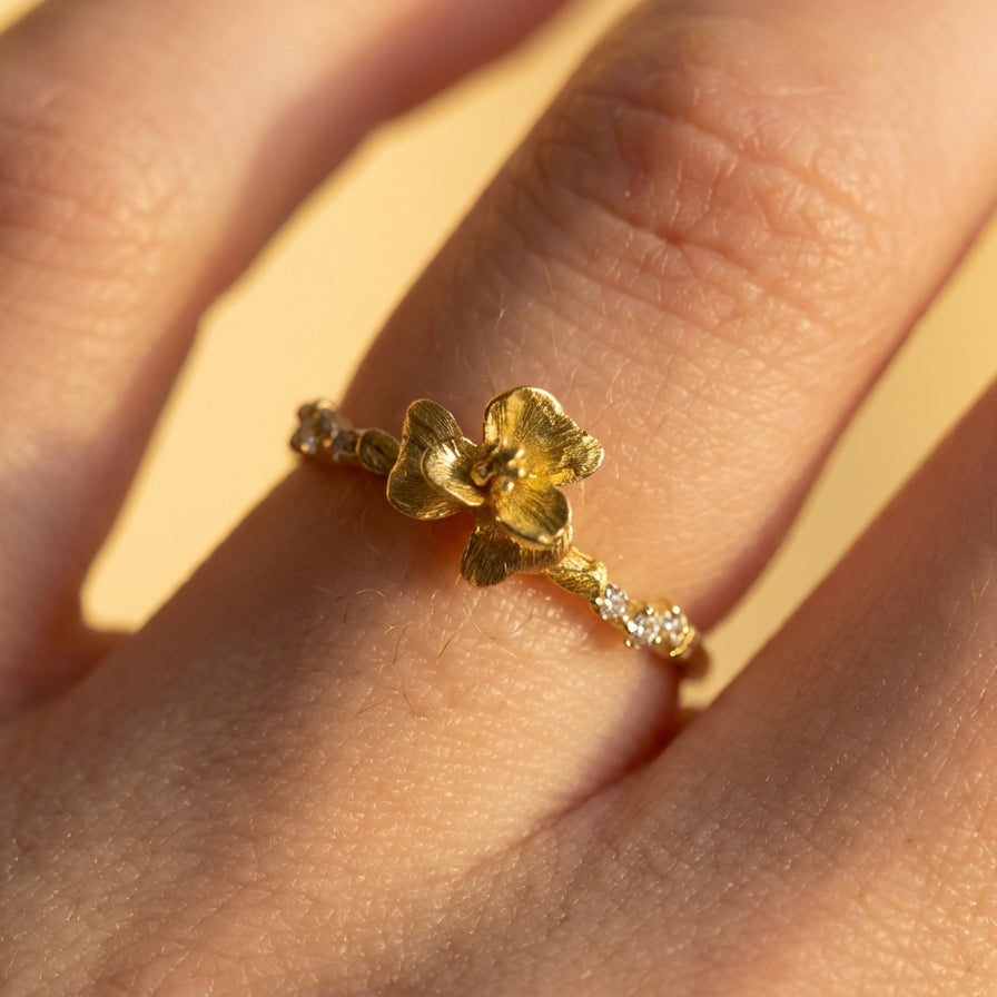 Gümüş | Rosé Yüzük