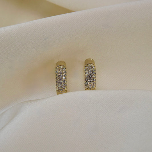 Çelik | Flicker Halka Küpe