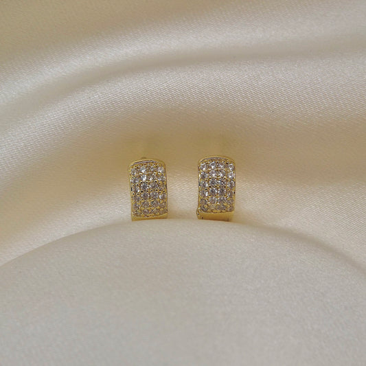 Çelik | Lumina Mini Halka Küpe