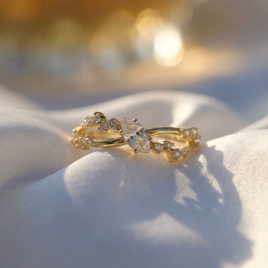 Gümüş | Fleur Yüzük