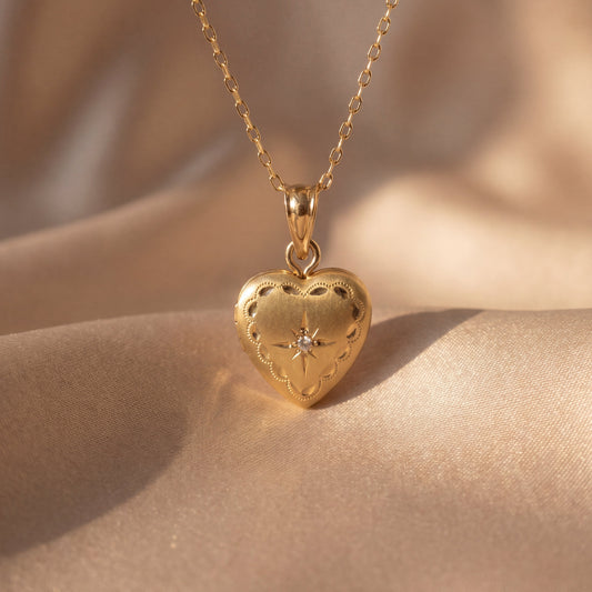 Gümüş | Amora Heart Locket