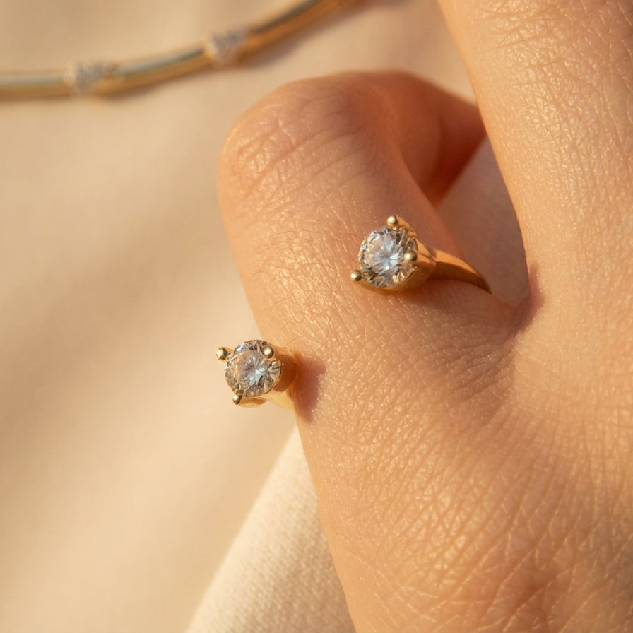 Gümüş | Twin Taşlı Yüzük