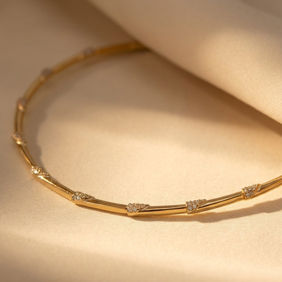 Gümüş | Teselle Choker Kolye