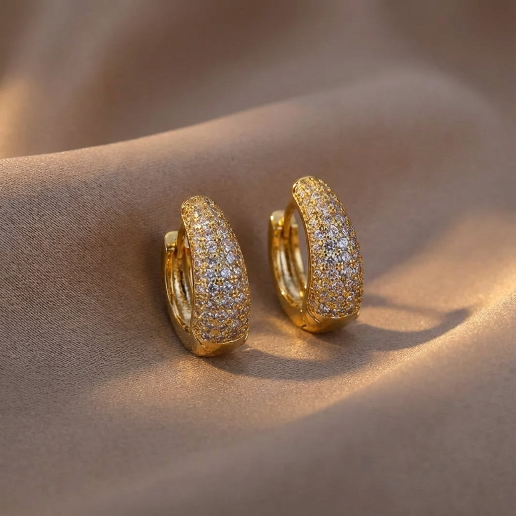 Çelik | Solstice Damla Küpe