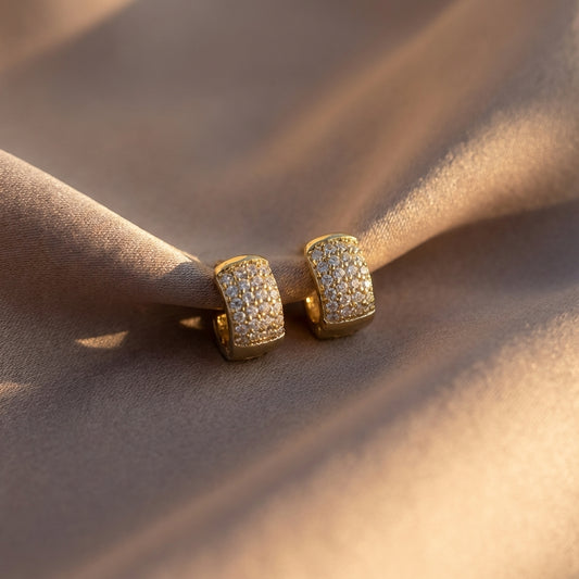 Çelik | Lumina Mini Halka Küpe